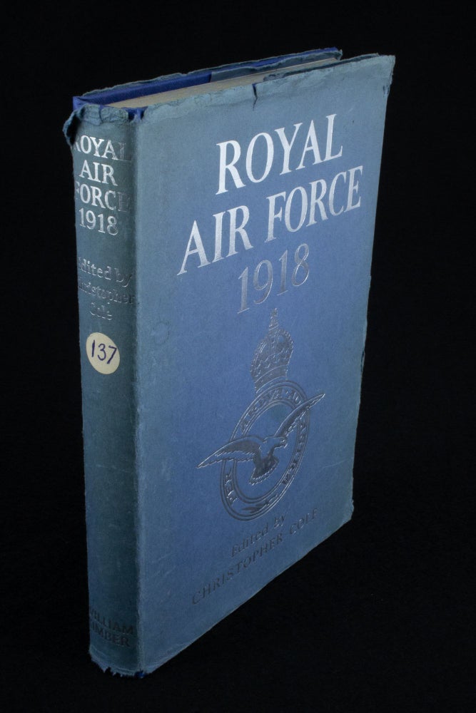 Item #1057 Royal Air Force 1918. Christopher COLE.