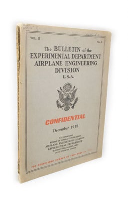 The Bulletin of the Airplane Engineering Department U.S.A. Volume 2, number 3 for December 1918