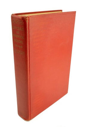 Item #1425 Letters of Warwick Greene 1915-1928 Edited by Richard W. Hale. Richard W. HALE