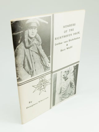 Item #1488 Members of the Richthofen Pack Lothar von Richthofen and Kurt Wolff. Douglas WOLFF,...