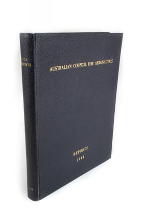 Item #1787 Inaugural Document and Reports ACA-1 to 12 of the Australian Council for Aeronautics....
