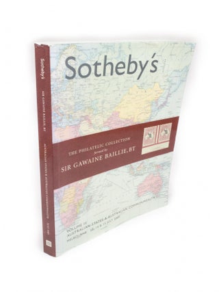Item #1825 The Philatelic Collection formed by Sir Gawaine Baillie Volume III. Australian States...