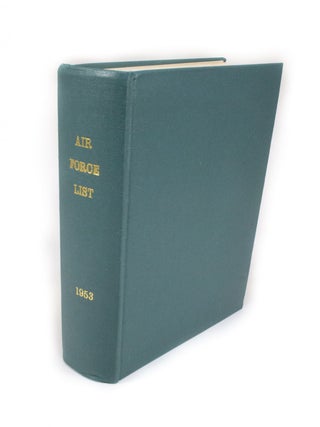 Item #1881 The Air Force List. ROYAL AIR FORCE