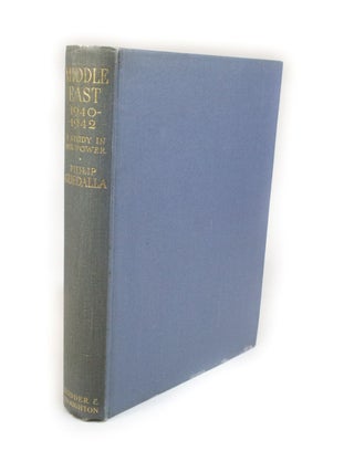 Item #2155 Middle-East 1940-1942. A Study in Air Power. Philip GUEDALLA