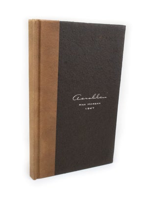 Item #2280 Aerobleu Pilot's Journal 1947. Max MORGAN