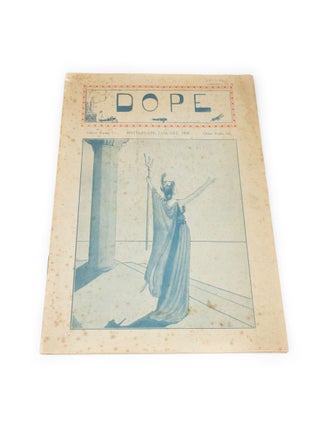 Dope. A Magazine for Making Merry (Published by the 39th Training Depot Station, Spittlegate, Royal Air Force)