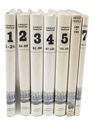 Item #2583 Aircraft Profiles Nos.1-204 Volume 1 to 7. Martin C. WINDROW