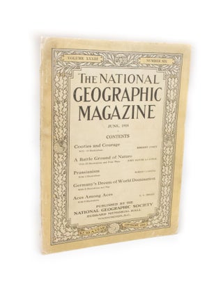 Item #2616 The National Geographic Magazine June 1918 Volume XXXIII Number Six. The National...