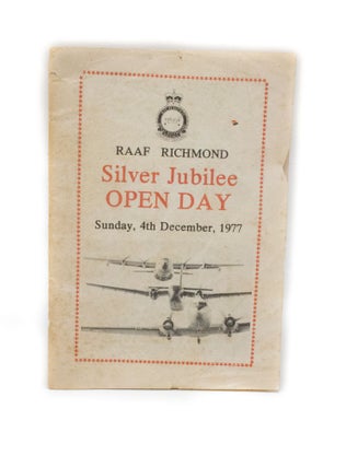 Item #2746 RAAF Richmond Silver Jubilee Open Day Sunday, 4th December, 1977. Air Commodore G. G....