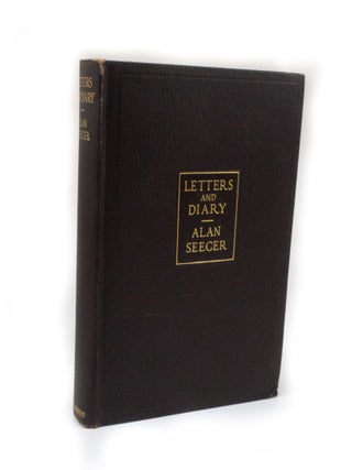 Item #2817 Letters and Diary. Alan SEEGER