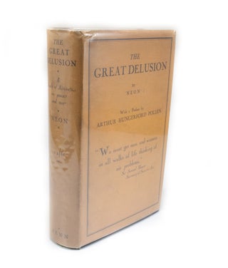 Item #2890 The Great Delusion A study of aircraft in peace and war. Neon, Arthur HUNGERFORD...