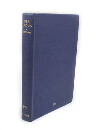 Item #2906 Per Adua The Rise of British Air Power 1911-1939. Hilary ST GEORGE SAUNDERS