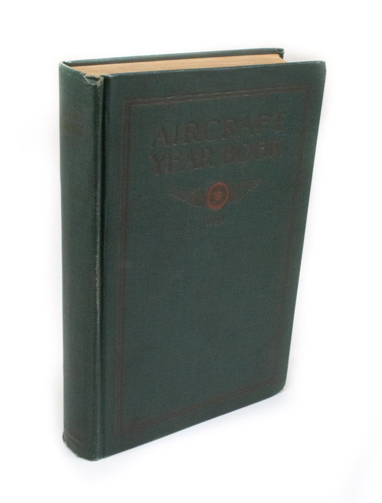 Item #2937 Aircraft Year Book 1921. Manufacturers Aircraft Association.