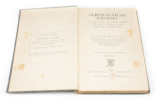 Aeronautical Engines A critical survey of current practice with special reference to the balancing of inertia force