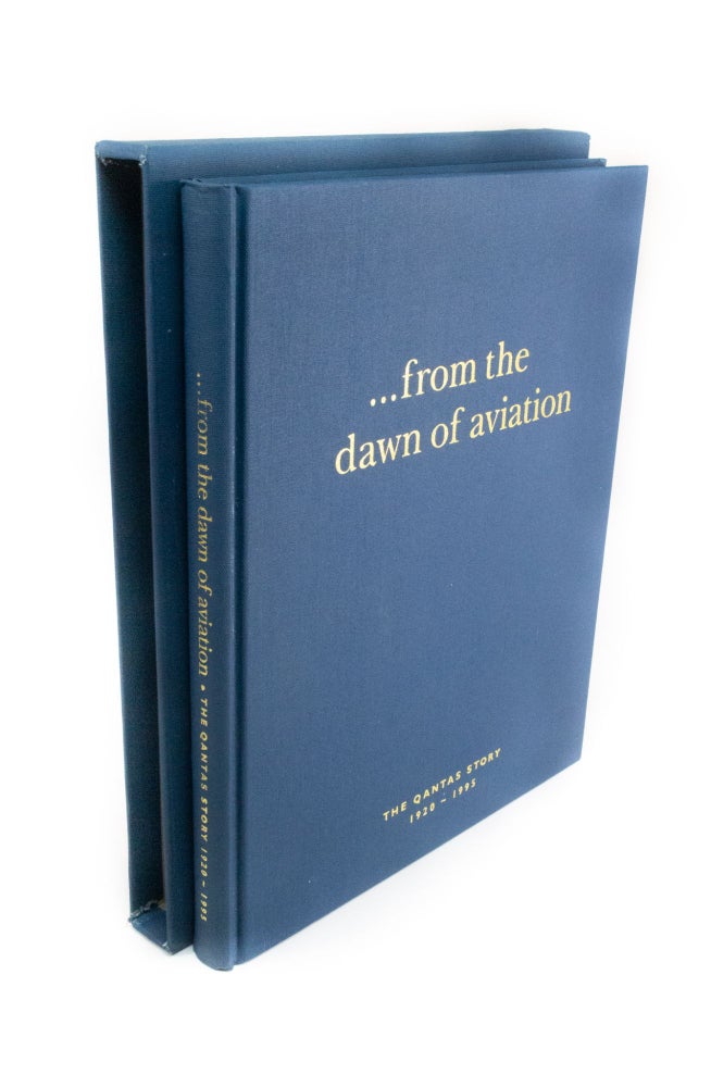Item #297 ...from the dawn of aviation The Qantas Story 1920 - 1995. John STACKHOUSE.