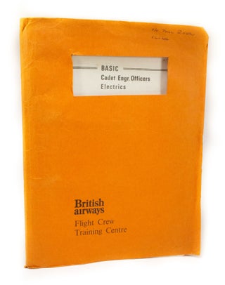 Item #3029 British Airways Flight Crew Training Centre Basic Caddet Engr. Officers Electrics....