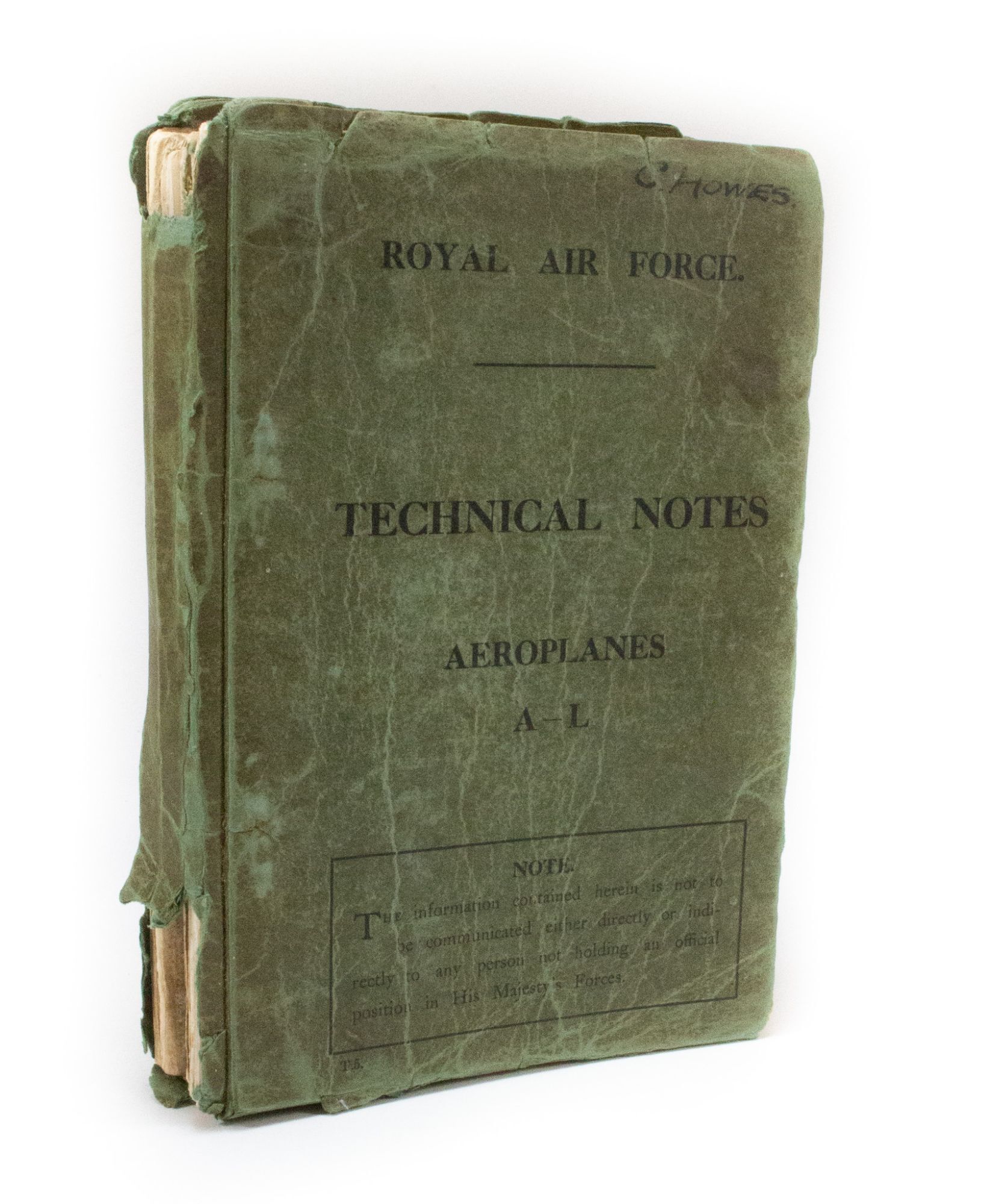 Technical Notes Aeroplanes A-L | Royal Air Force