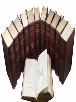 Complete set of the Official History of Australia in the War of 1914-1918