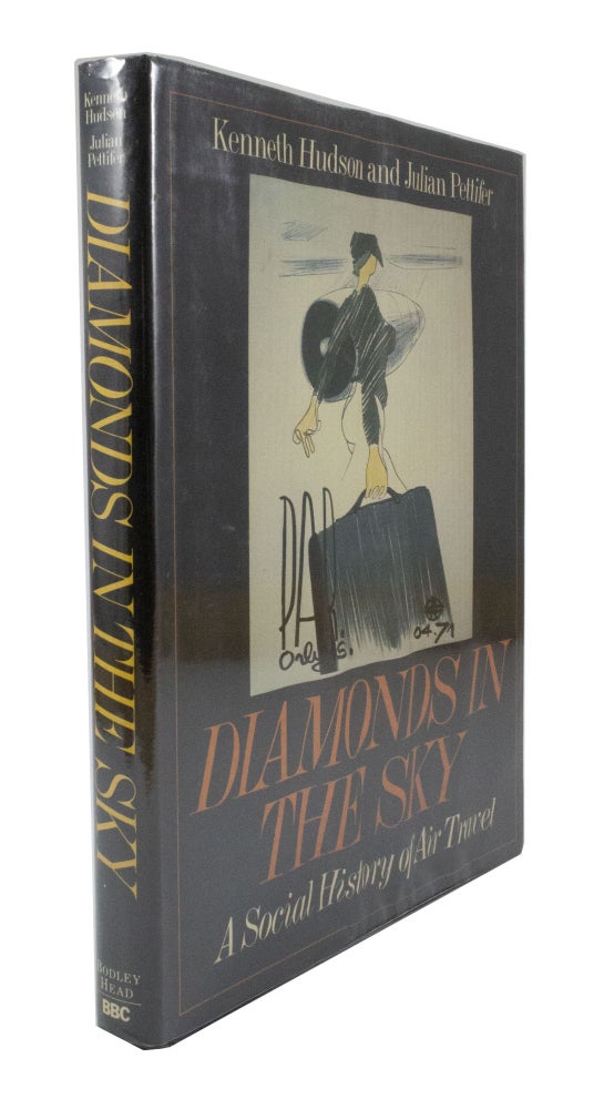Item #3182 Diamonds in the Sky A Social History of Air Travel. Kenneth HUDSON, Julian PETTIFER.