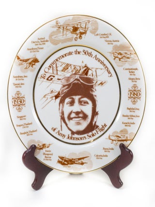 Item #3290 To Commemorate the 50th Anniversary of Amy Johnson's Solo Flight. The Heritage Collection
