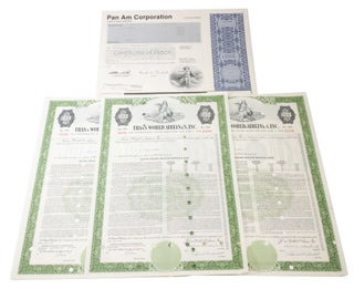 Item #3364 A good selection of subordinates debentures and share certificates issued by major...