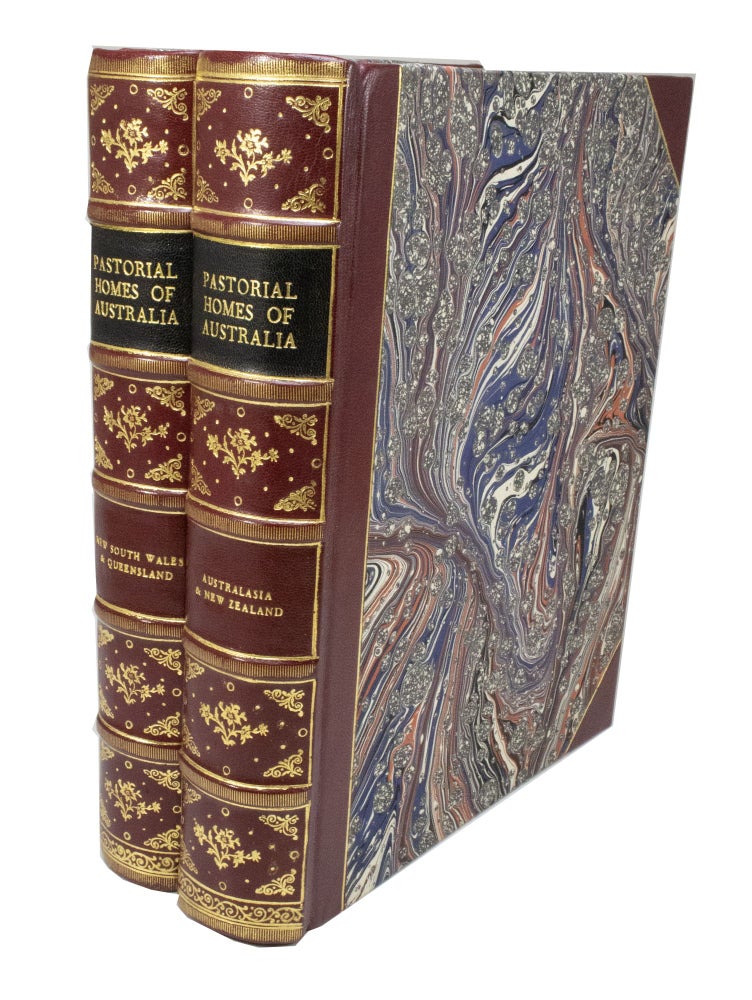 Item #3368 Pastoral Homes of Australia Comprising two volumes from the first series, separately titled 'New South Wales & Queensland' (1911) and 'New South Wales, Queensland, South Australia & New Zealand' (1914). authors.