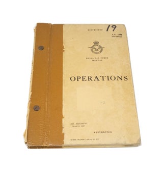Item #3381 Royal Air Force Manual. Operations A.P. 1300 (4th edition). Royal Air Force