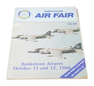 Item #3541 Bankstown Air Fair Bankstown Airport, October 11 and 12, 1986. Rotary Club of Alexandria