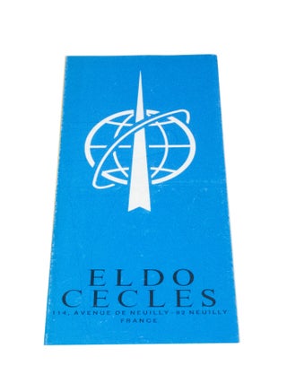Item #3560 ELDO CECLES [A brochure relating to Europa I and II rockets launched from Woomera test...
