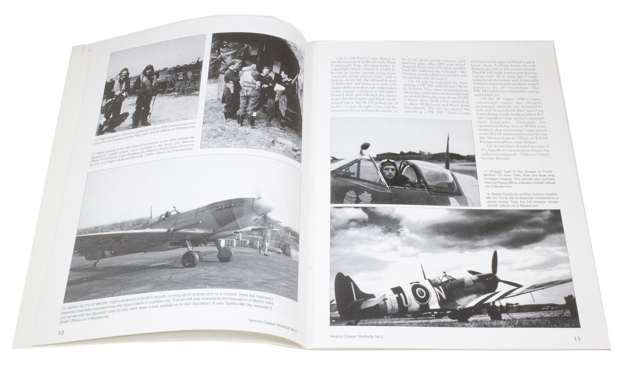 Spitfire - The ANZACS: The RAF Through Colonial Eyes Classic Warbirds ...