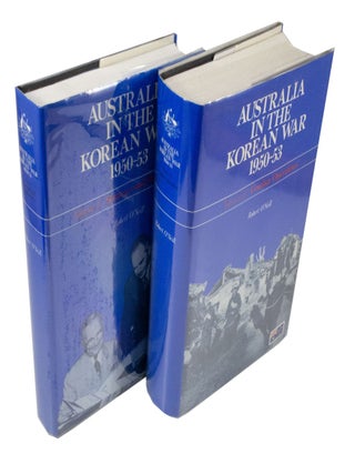 Item #3811 Australia in the Korean War 1950-53 Volume I: Strategy and DiplomacyVolume II:...