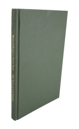 Item #3856 Meinertzhagen's Diary Ruse False entries on T.E. Lawrence. J. N LOCKMAN