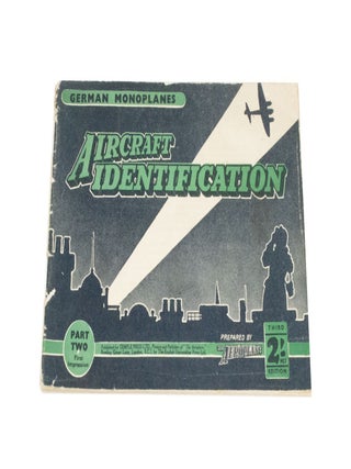 Item #3916 Aircraft Identification German Mononplanes. Peter G. MASEFIELD