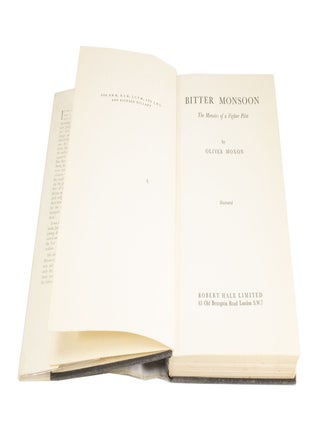 Bitter Monsoon The Memoirs of A Fighter Pilot