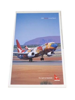 Item #3973 2002 Qantas Annual Report. Qantas