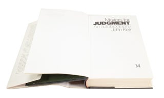 Matters for Judgment. An Autobiography