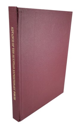 Item #4143 A Brief Record of the Advance of the Egyptian Expeditionary Force Under the command of...