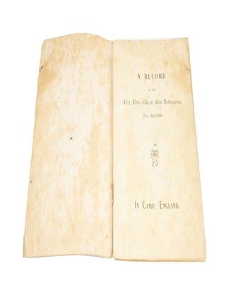A Record of the 41st, 42nd, 43rd & 44th Battalions, 11th Brigade