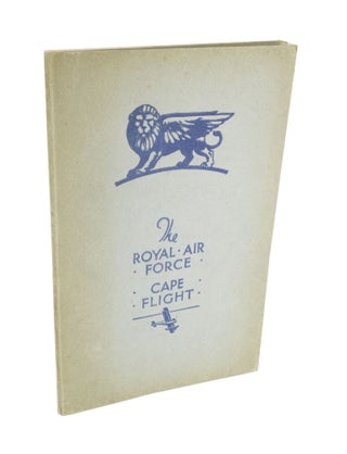 Item #4169 Royal Air Force Cape Flight March 1st to June 21st 1926. D. NAPIER, SON