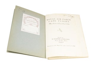 Royal Air Force Cape Flight March 1st to June 21st 1926