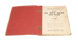 Care and Maintenance of the 130 H.P. Gipsy Major Aero Engine 1st Australian edition. This issue incorporates amendments Nos. 1 to 36 inclusive