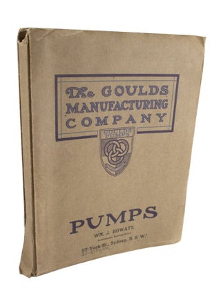 Item #4210 Series of consecutive product bulletins issued by the Goulds Manufacturing Company....