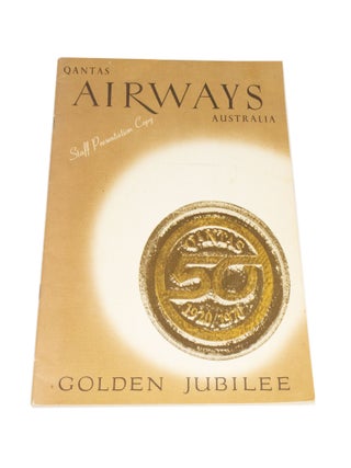 Item #4282 Qantas Airways Australia, Golden Jubilee. Qantas