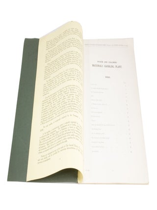 Fraser & Chalmers Materials Handling Plant General Electric Company Bulletin No. 18