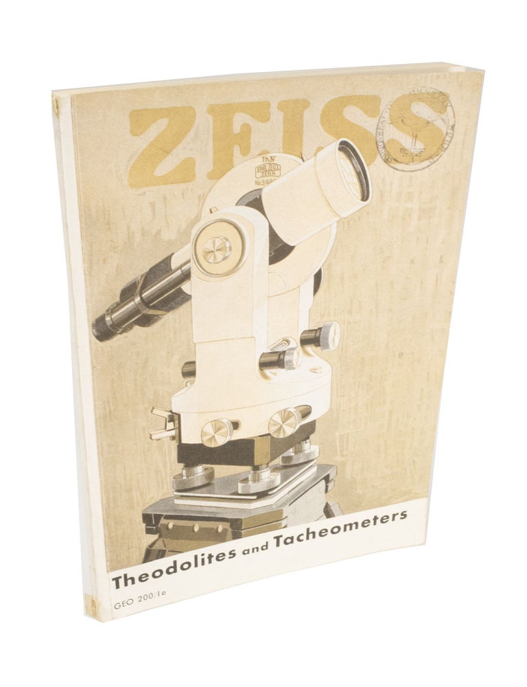 Item #4303 Zeiss Theodolites and Tacheometers. CARL ZEISS.