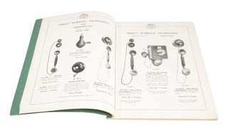 Phoenix Telephones Catalogue of "phoenettes", domestic and intercommunication telephones, light signalling systems, electric bells, wires, cables & accessories