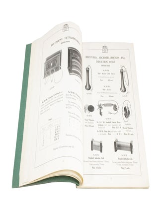 Phoenix Telephones Catalogue of "phoenettes", domestic and intercommunication telephones, light signalling systems, electric bells, wires, cables & accessories
