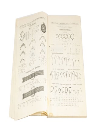 New Trade Catalogue of Materials, Appliances, &c. for Watchmakers, Clockmakers, Jewellers, Silversmiths & Opticians
