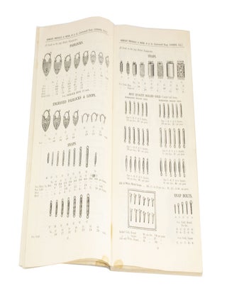 New Trade Catalogue of Materials, Appliances, &c. for Watchmakers, Clockmakers, Jewellers, Silversmiths & Opticians
