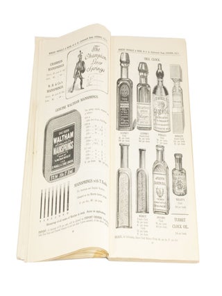 New Trade Catalogue of Materials, Appliances, &c. for Watchmakers, Clockmakers, Jewellers, Silversmiths & Opticians